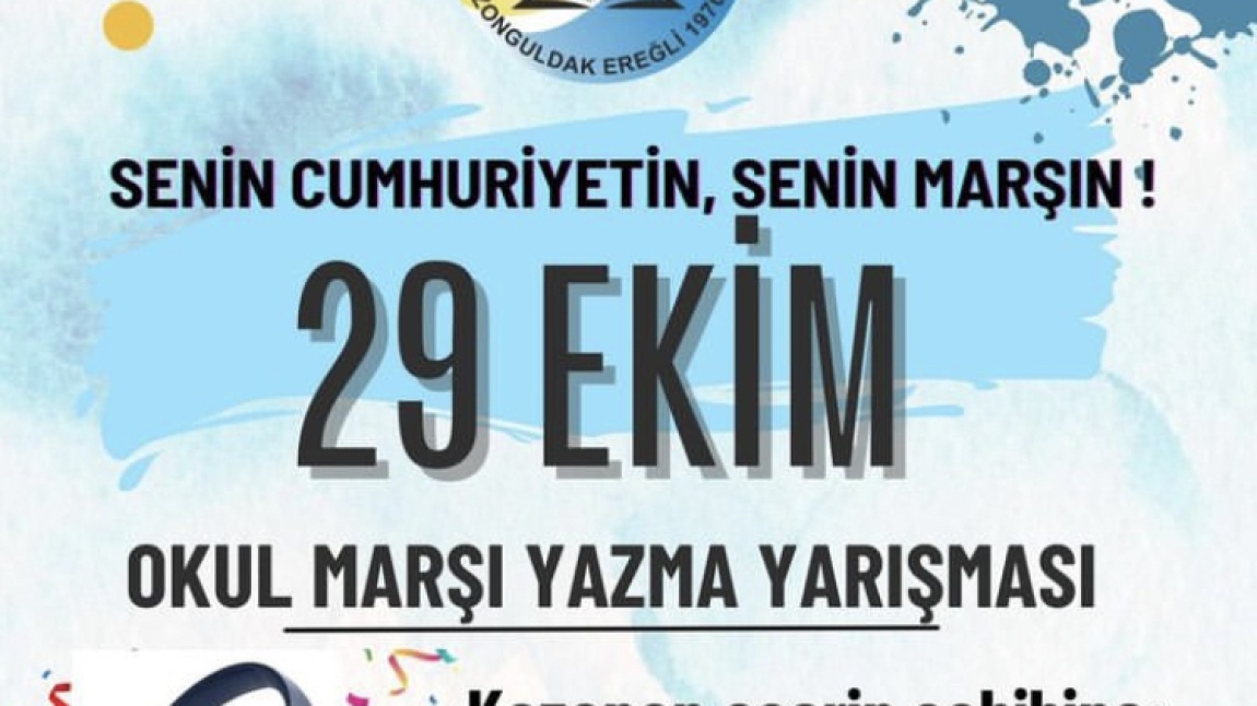 Okul Marşı Yazma Yarışması